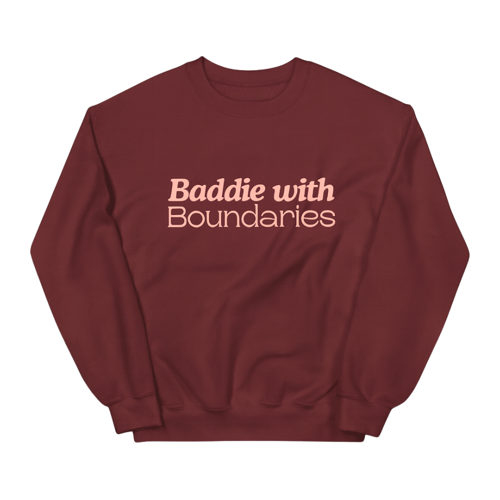 Baddie with Boundaries Sweatshirt (Limited Edition)