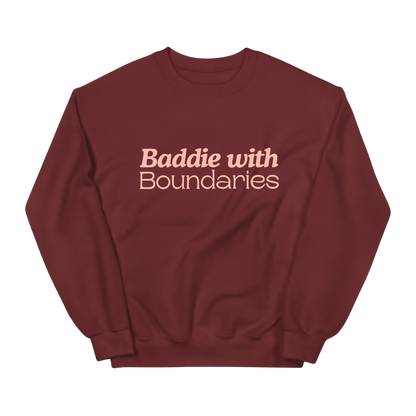 Baddie with Boundaries Sweatshirt (Limited Edition)