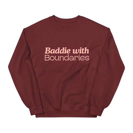 Baddie with Boundaries Sweatshirt (Limited Edition)