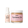 Booty glaze and scrub duo.